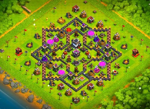 部落冲突九本有什么