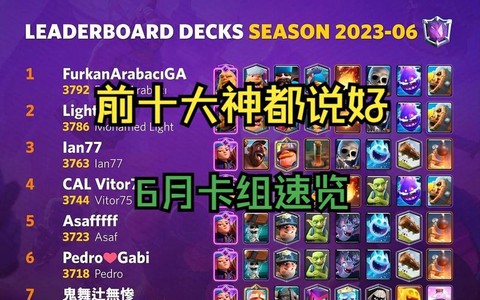 皇室战争有什么卡组推荐[图2]