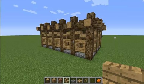 我的世界马厩怎么做