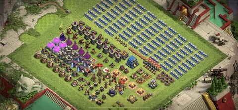 部落冲突怎么刷墙快