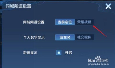 王者荣耀怎么更换定位