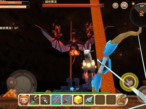 迷你世界打龙怎么打