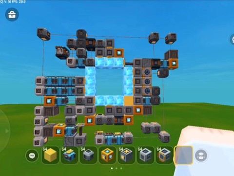 迷你世界的铁门怎么做