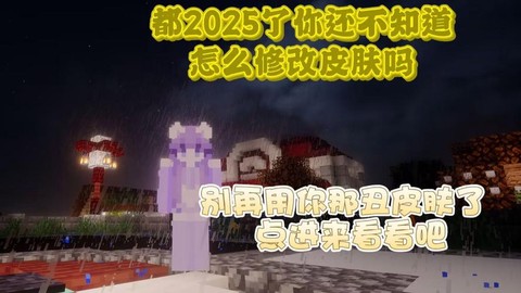 我的世界电脑版皮肤怎么换