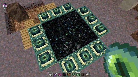 我的世界中末地传送门怎么做[图1]